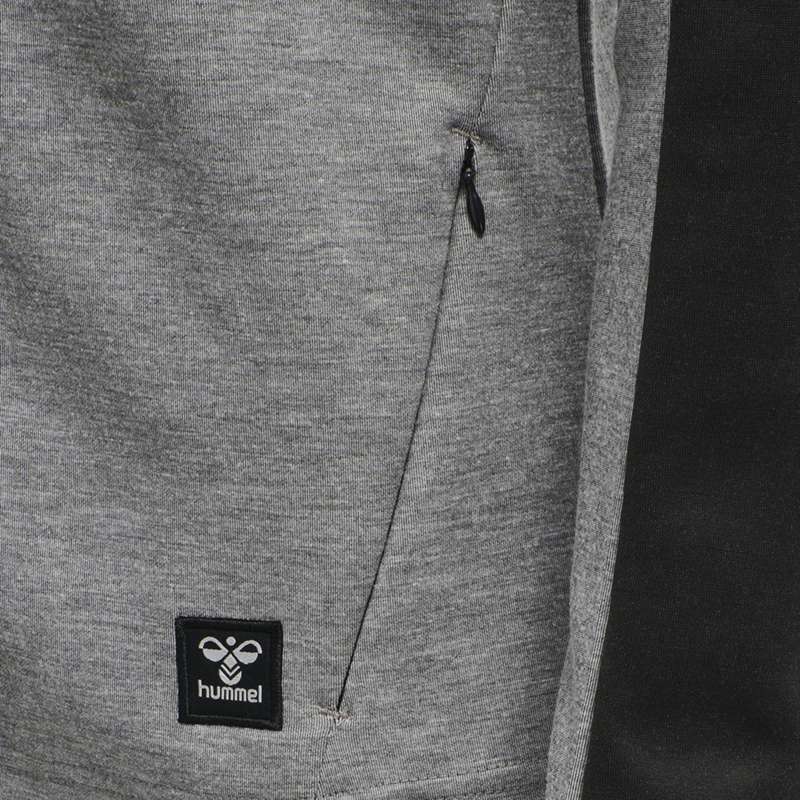 Sweat a Capuche Hummel Essi Zip Femme Grise | 479967-013