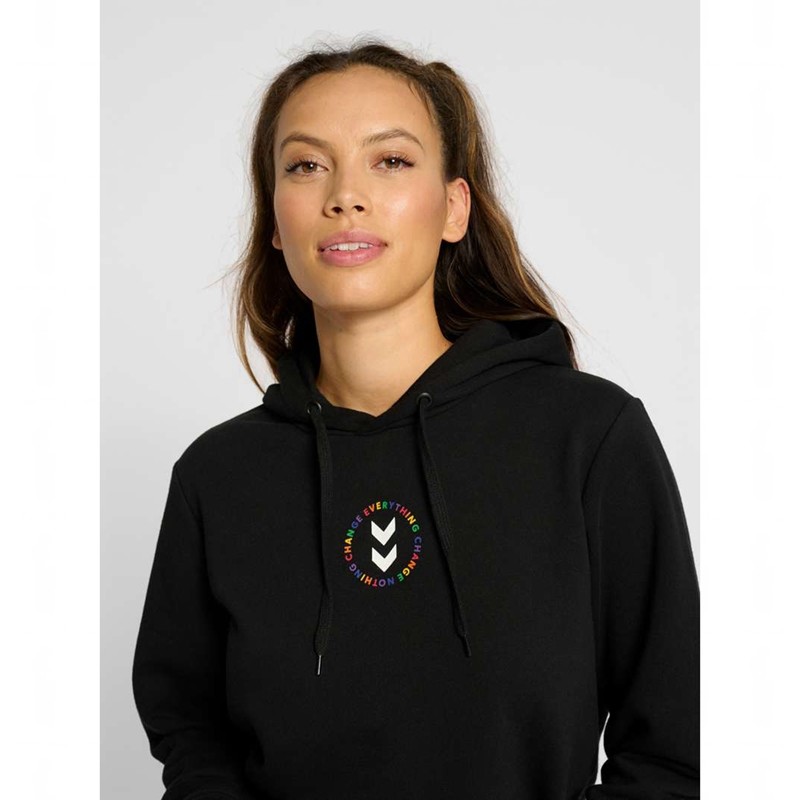 Sweat a Capuche Hummel Everything Nothing Femme Noir | 717178-170