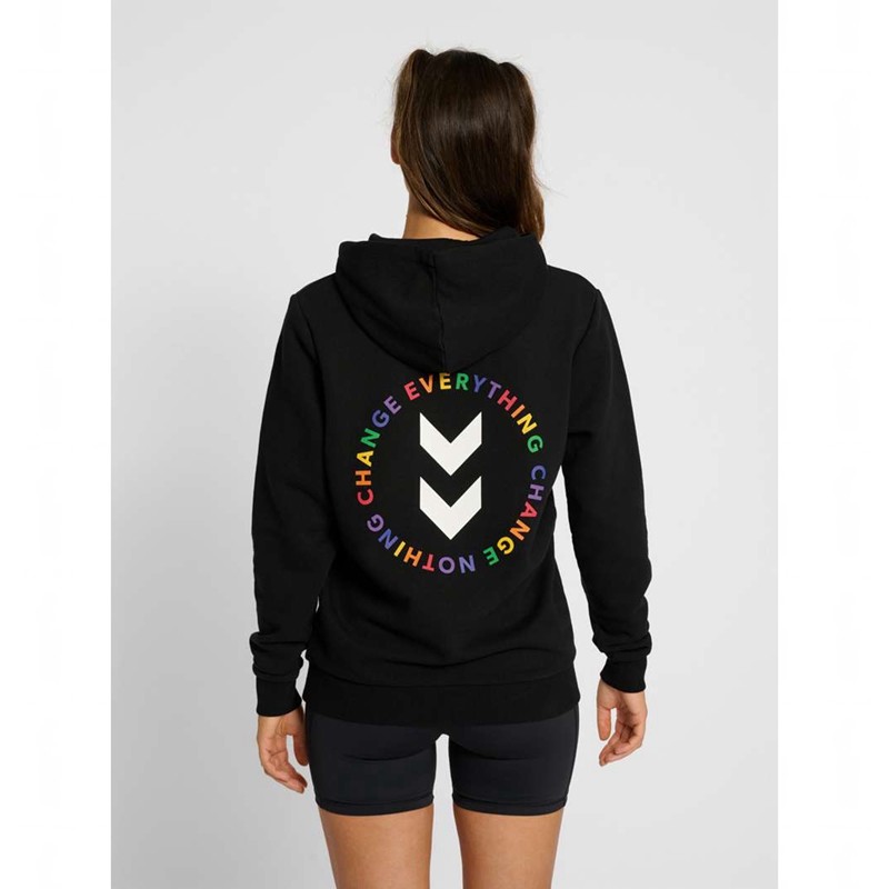 Sweat a Capuche Hummel Everything Nothing Homme Noir | 660986-438