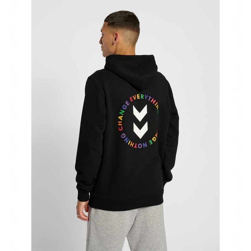 Sweat a Capuche Hummel Everything Nothing Homme Noir | 660986-438