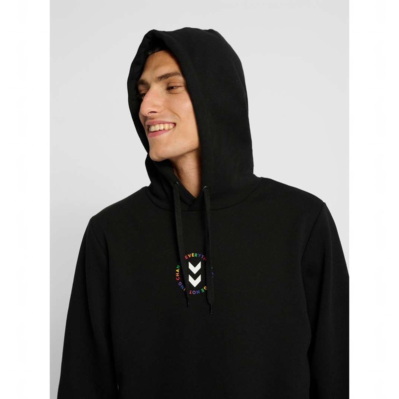 Sweat a Capuche Hummel Everything Nothing Homme Noir | 660986-438