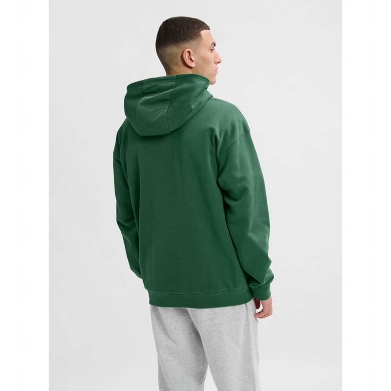 Sweat a Capuche Hummel Felix Loose Homme Vert | 528454-347
