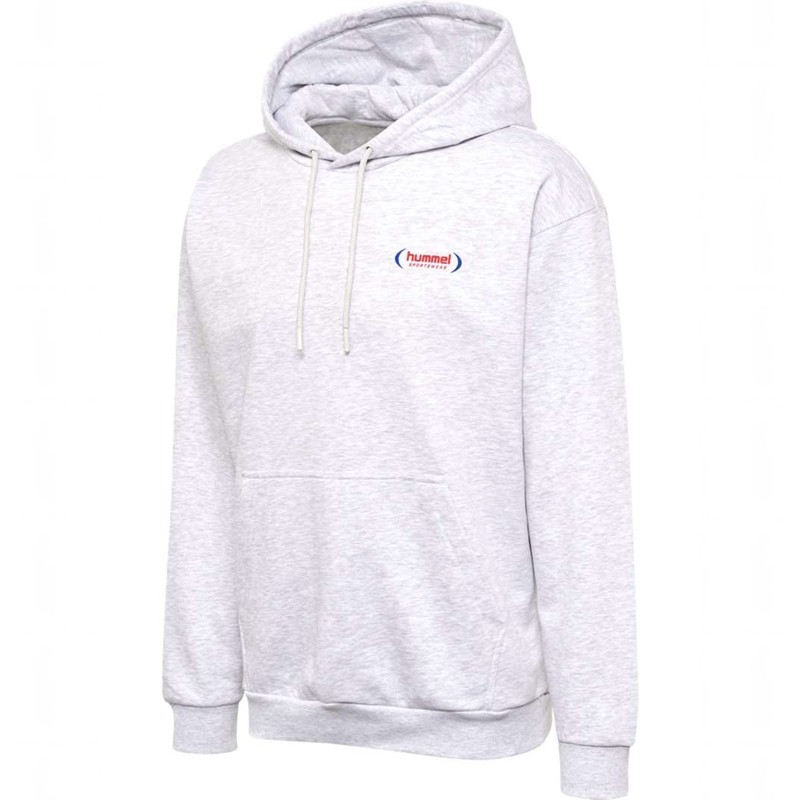 Sweat a Capuche Hummel Felix Loose Homme Grise | 515991-818