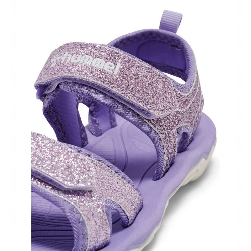 Sweat a Capuche Hummel Glitter Jr Enfant Violette | 325187-655
