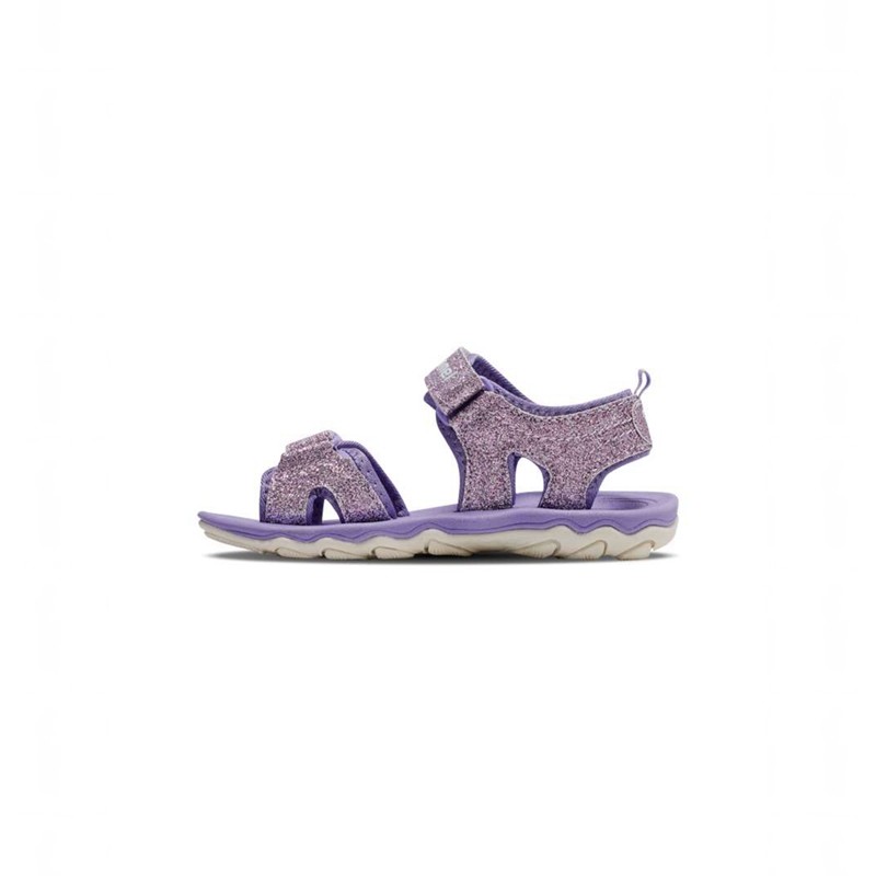 Sweat a Capuche Hummel Glitter Jr Enfant Violette | 325187-655