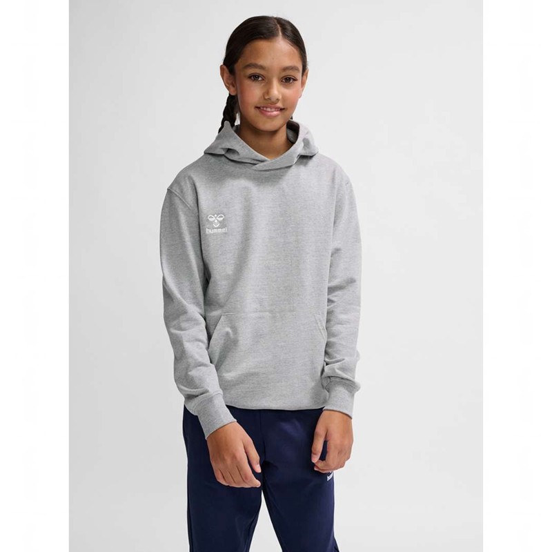 Sweat a Capuche Hummel Go 2.0 Enfant Grise | 579096-566