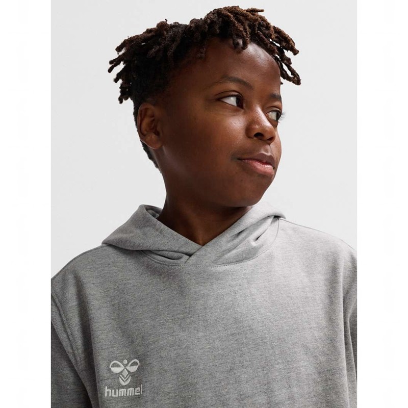 Sweat a Capuche Hummel Go 2.0 Enfant Grise | 579096-566