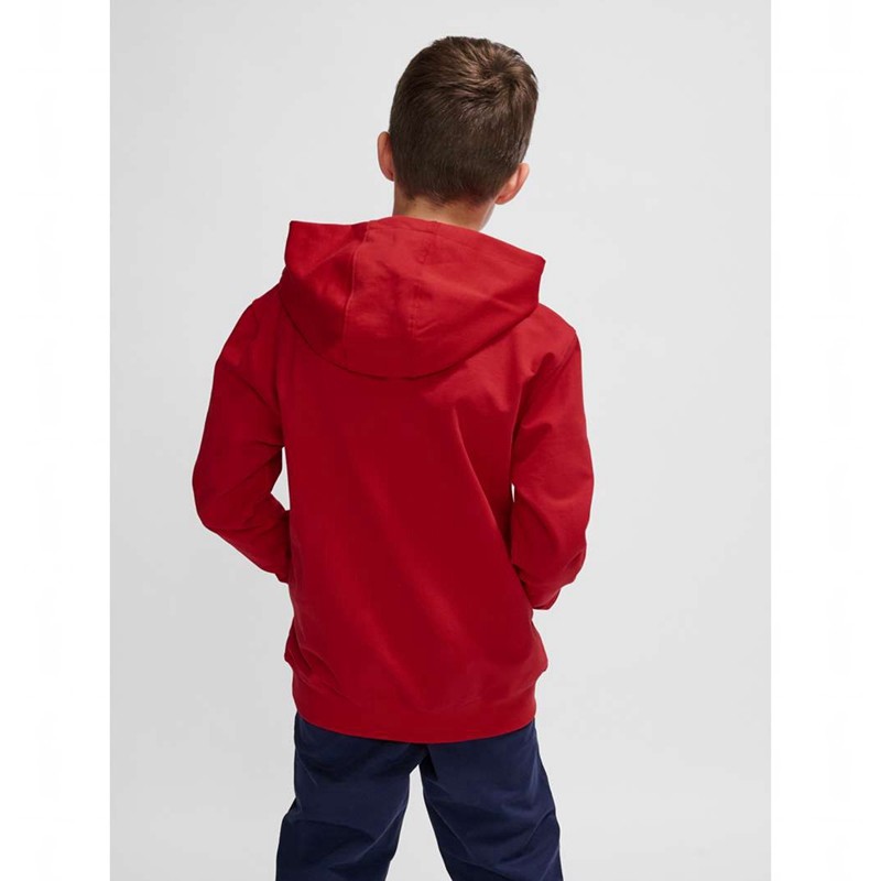 Sweat a Capuche Hummel Go 2.0 Enfant Rouge | 262196-925