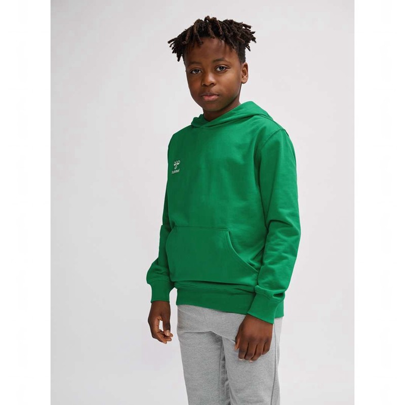 Sweat a Capuche Hummel Go 2.0 Enfant Vert | 778210-602