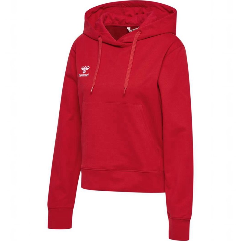 Sweat a Capuche Hummel Go 2.0 Femme Rouge | 665878-435
