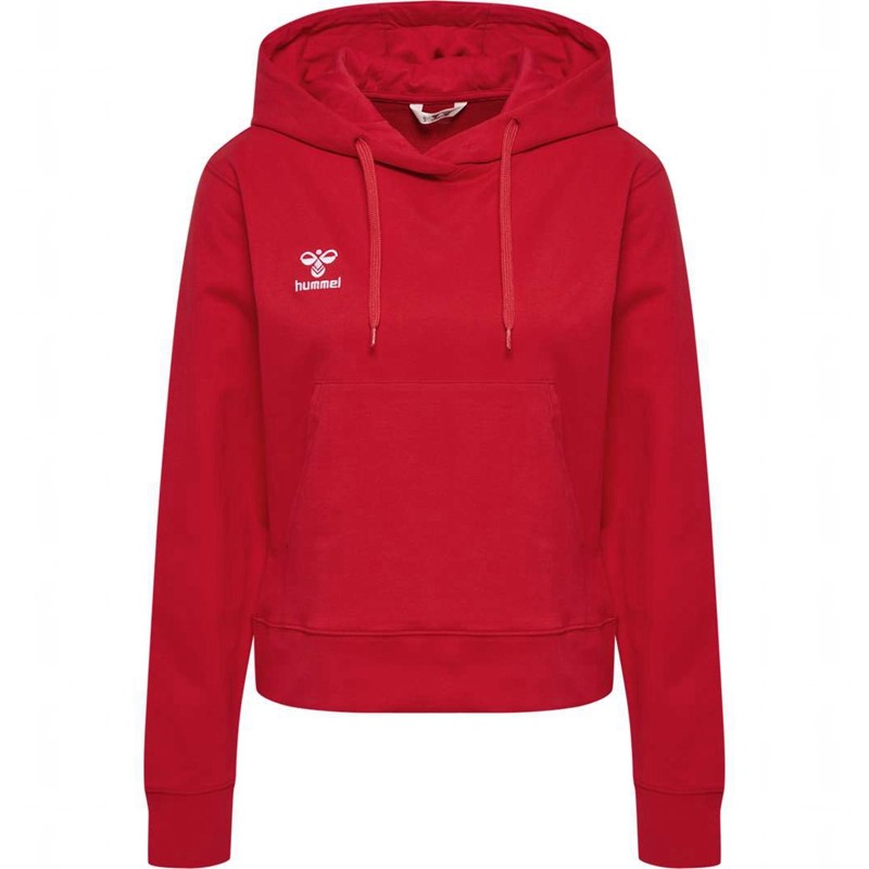 Sweat a Capuche Hummel Go 2.0 Femme Rouge | 665878-435