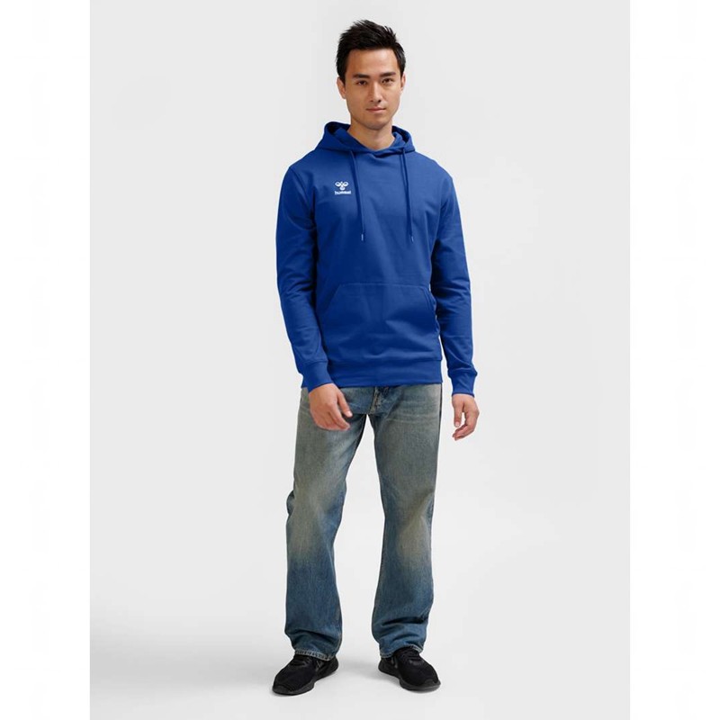 Sweat a Capuche Hummel Go 2.0 Homme Bleu | 608146-940