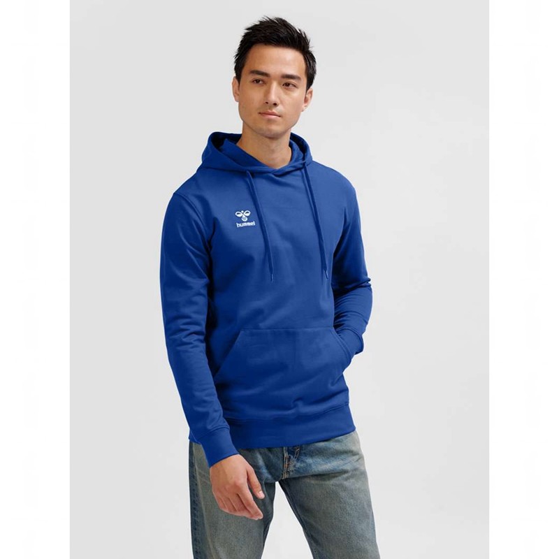 Sweat a Capuche Hummel Go 2.0 Homme Bleu | 608146-940