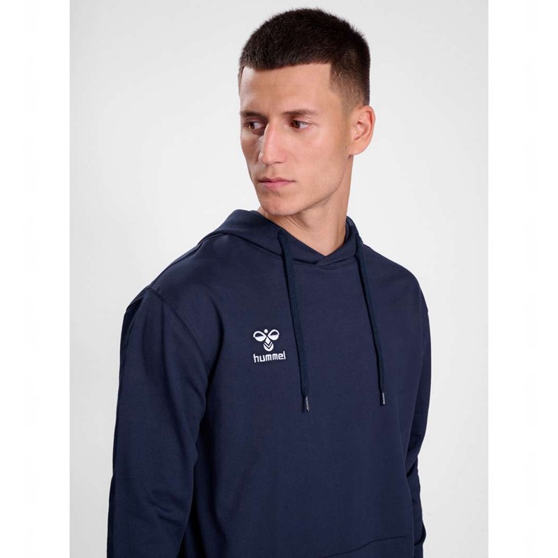 Sweat a Capuche Hummel Go 2.0 Homme Bleu Marine | 722899-163