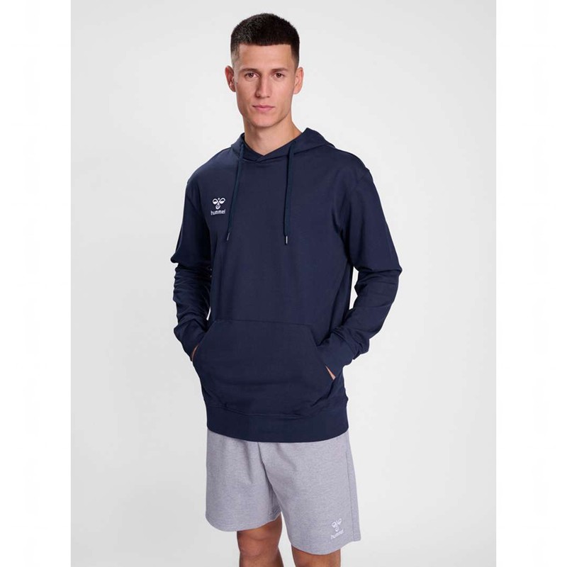Sweat a Capuche Hummel Go 2.0 Homme Bleu Marine | 722899-163