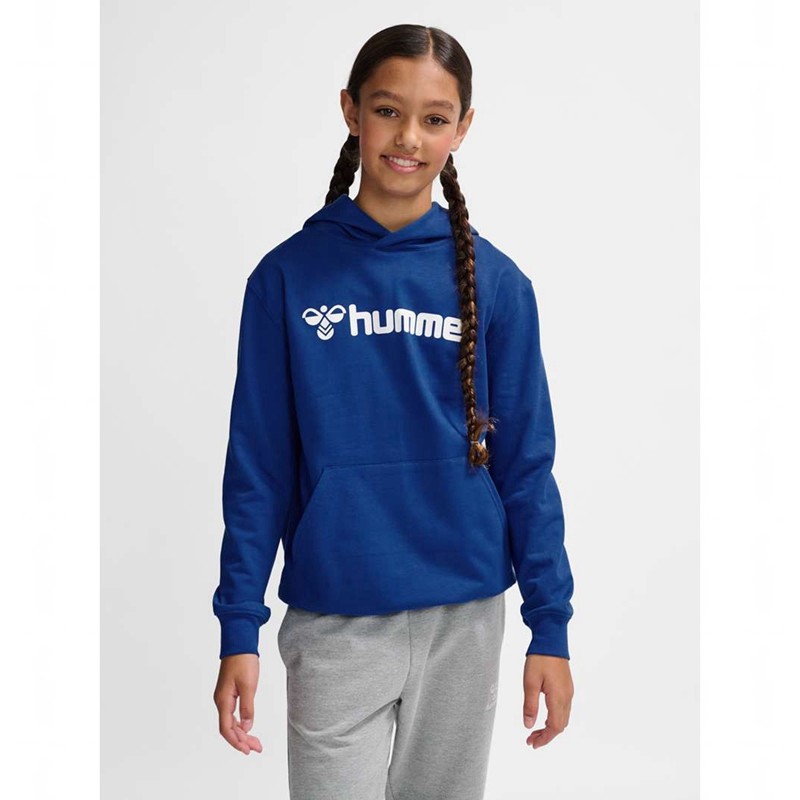 Sweat a Capuche Hummel Go 2.0 Logo Enfant Bleu | 116481-086