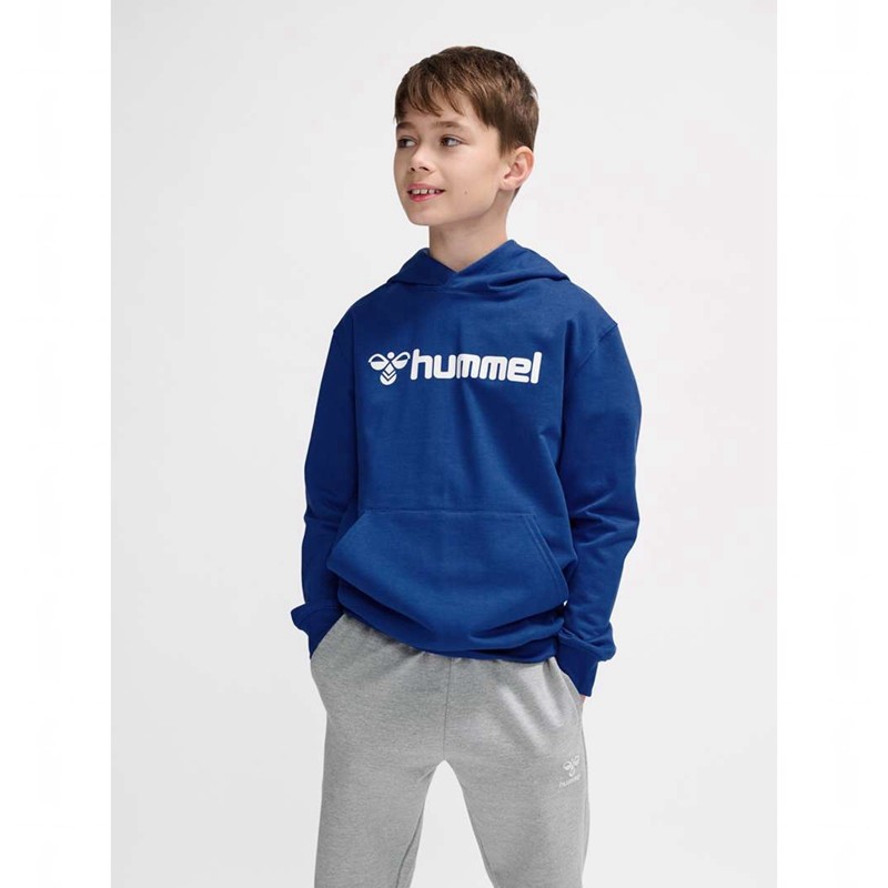 Sweat a Capuche Hummel Go 2.0 Logo Enfant Bleu | 116481-086