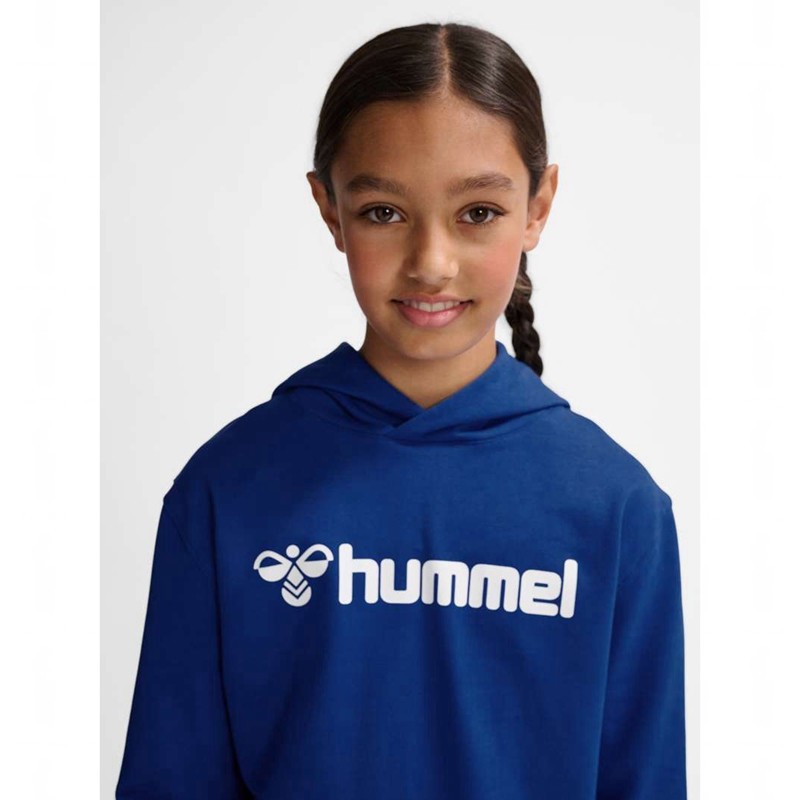 Sweat a Capuche Hummel Go 2.0 Logo Enfant Bleu | 116481-086