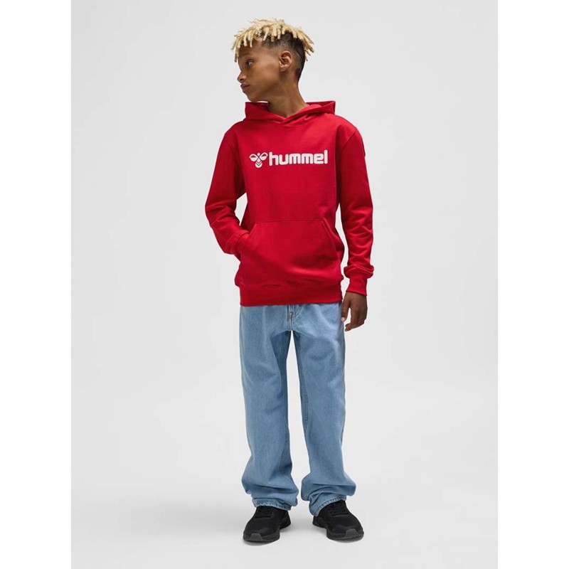 Sweat a Capuche Hummel Go 2.0 Logo Enfant Rouge | 858408-338