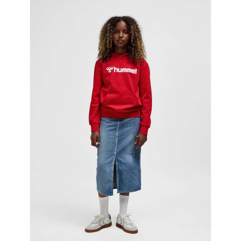 Sweat a Capuche Hummel Go 2.0 Logo Enfant Rouge | 858408-338