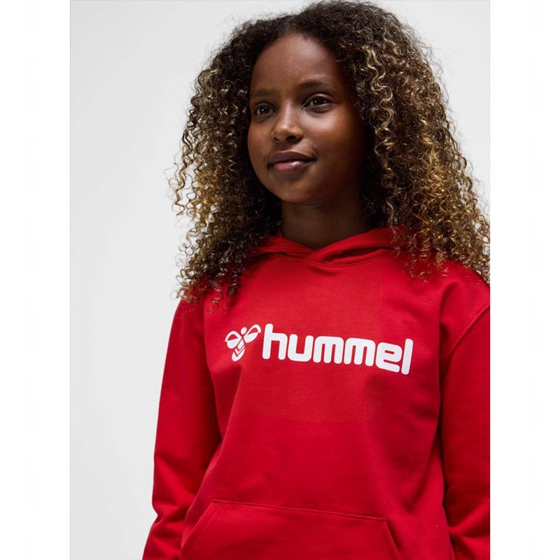 Sweat a Capuche Hummel Go 2.0 Logo Enfant Rouge | 858408-338