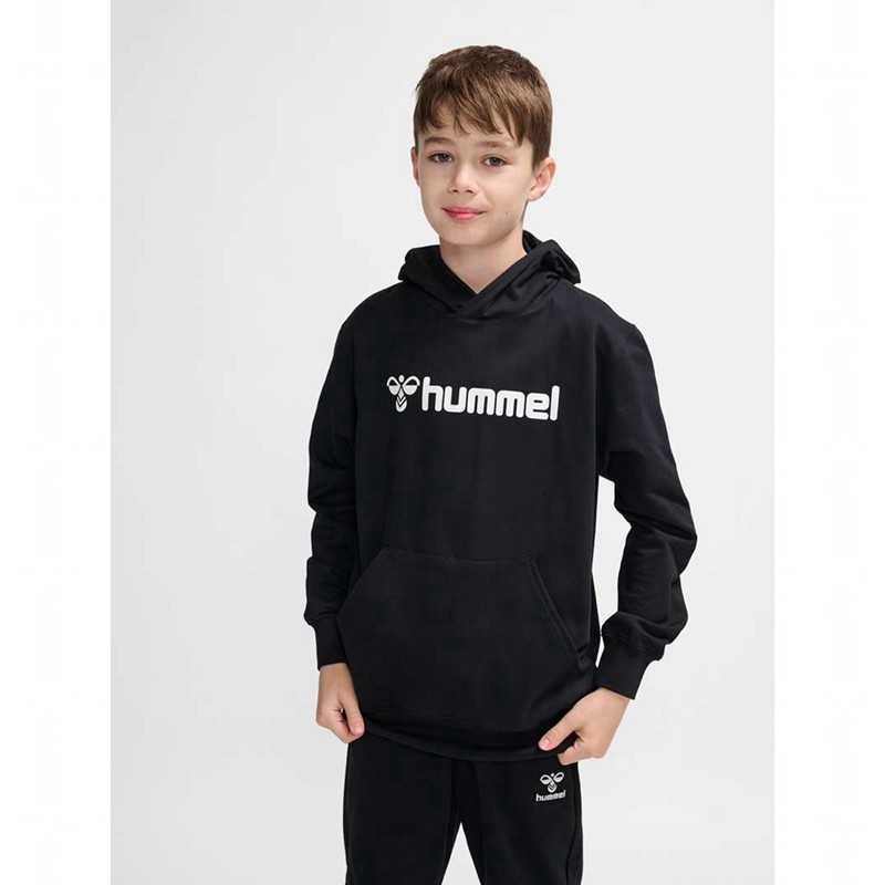Sweat a Capuche Hummel Go 2.0 Logo Enfant Noir | 163943-504