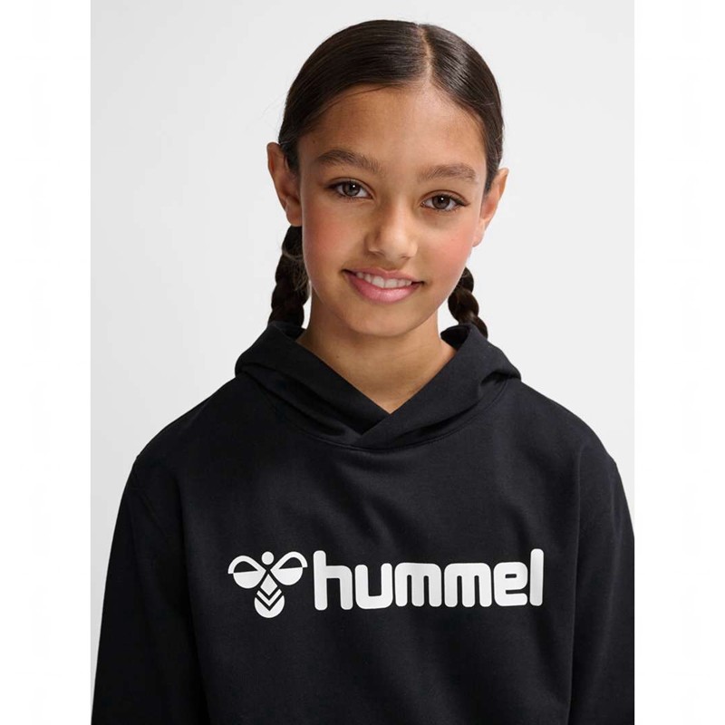 Sweat a Capuche Hummel Go 2.0 Logo Enfant Noir | 163943-504