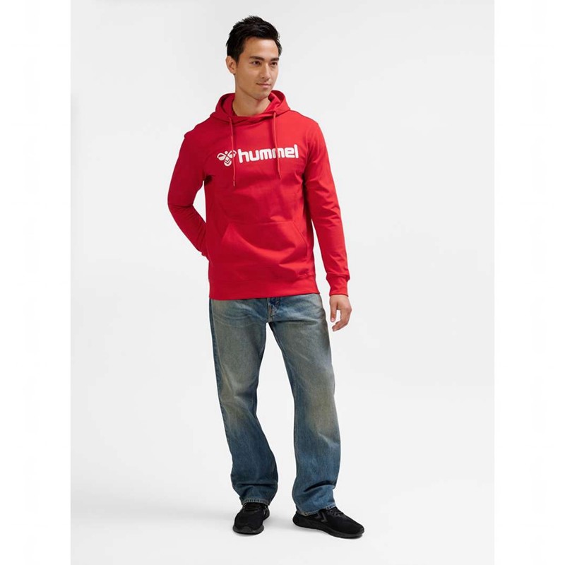 Sweat a Capuche Hummel Go 2.0 Logo Homme Rouge | 625647-029