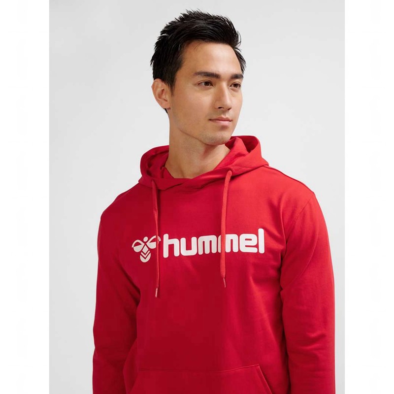 Sweat a Capuche Hummel Go 2.0 Logo Homme Rouge | 625647-029