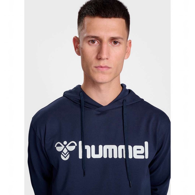 Sweat a Capuche Hummel Go 2.0 Logo Homme Bleu Marine | 230549-606