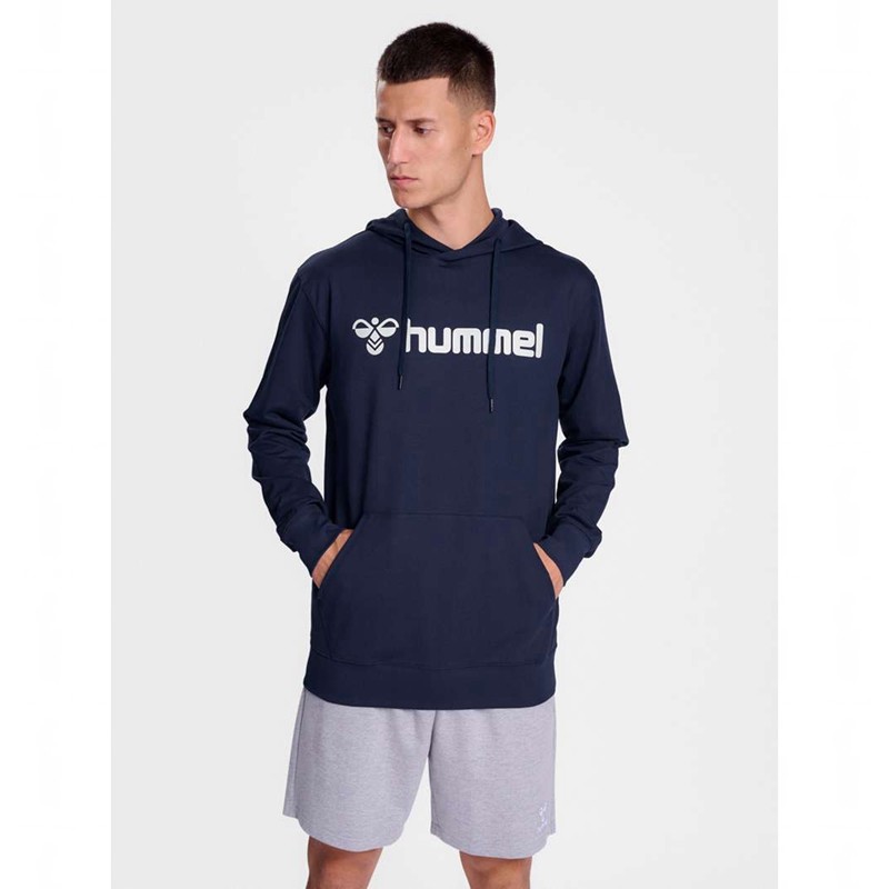 Sweat a Capuche Hummel Go 2.0 Logo Homme Bleu Marine | 230549-606