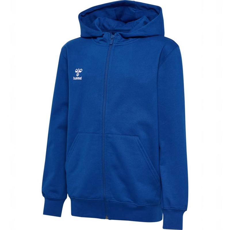 Sweat a Capuche Hummel Go 2.0 Zip Enfant Bleu | 733328-152