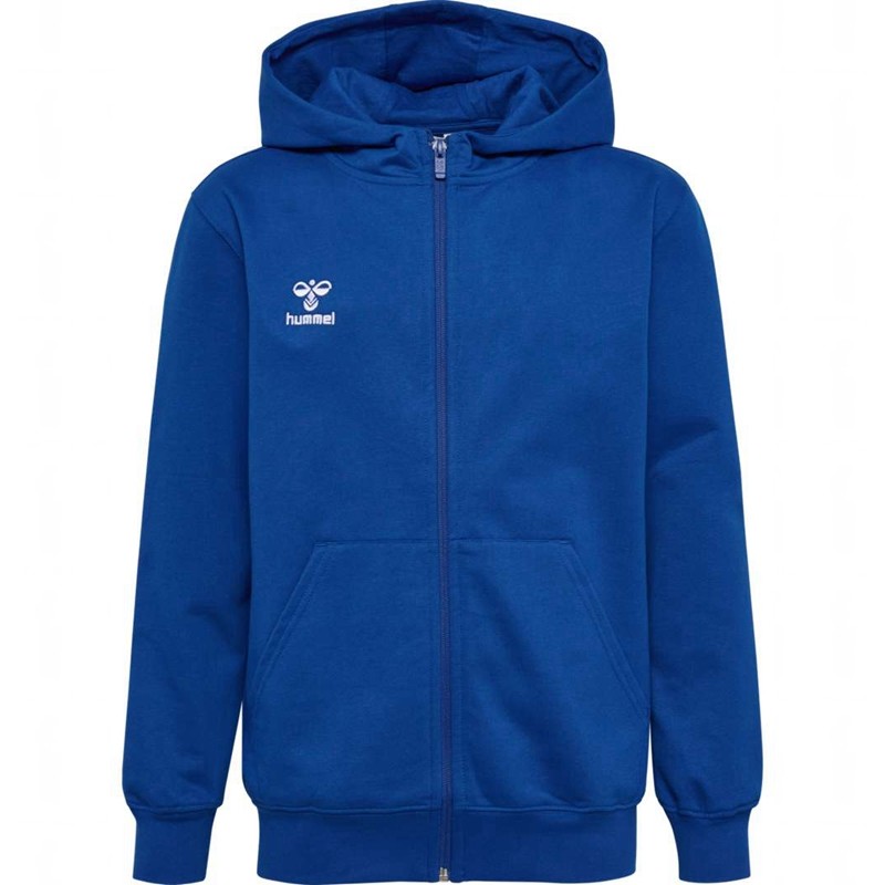Sweat a Capuche Hummel Go 2.0 Zip Enfant Bleu | 733328-152