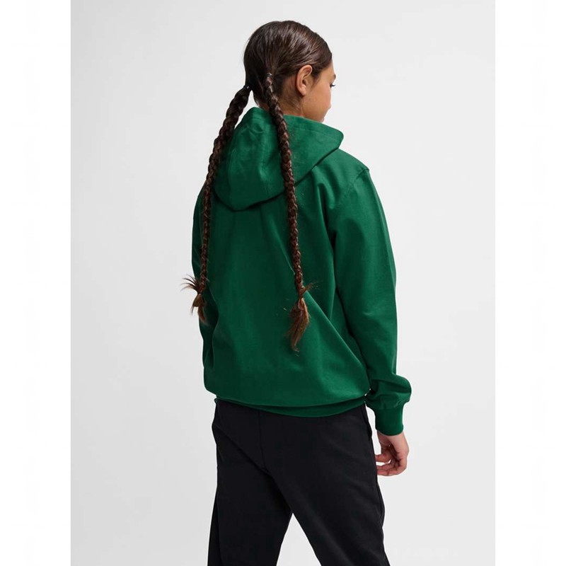 Sweat a Capuche Hummel Go 2.0 Zip Enfant Vert | 084350-293