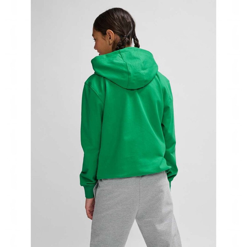 Sweat a Capuche Hummel Go 2.0 Zip Enfant Vert | 824761-230