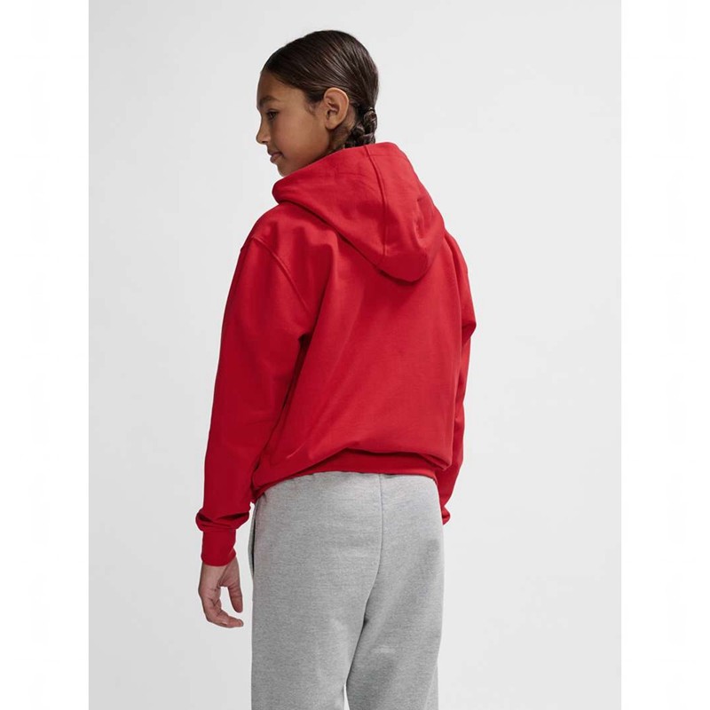 Sweat a Capuche Hummel Go 2.0 Zip Enfant Rouge | 131047-436