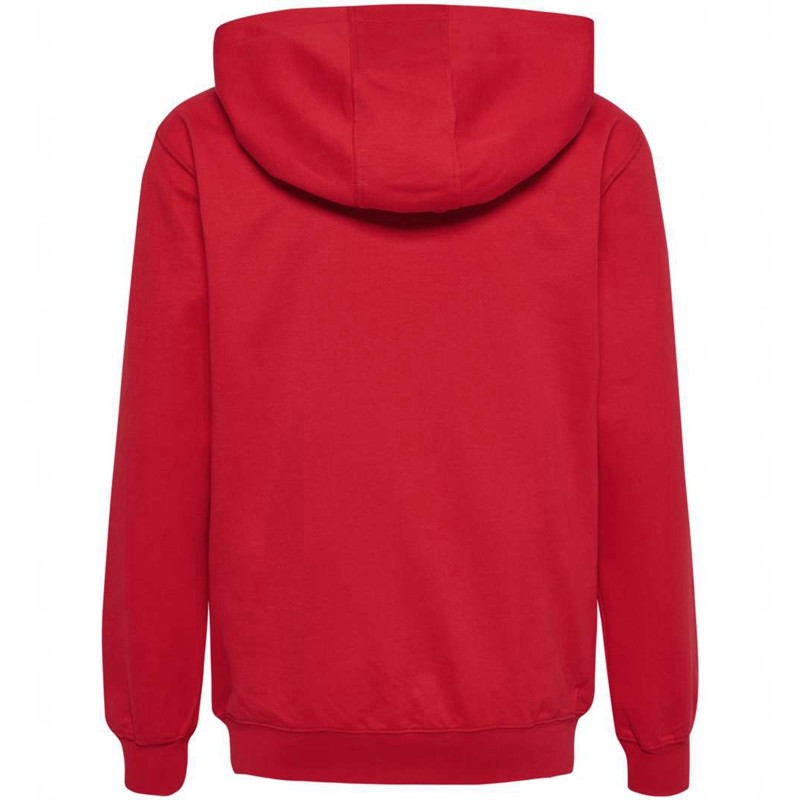 Sweat a Capuche Hummel Go 2.0 Zip Enfant Rouge | 131047-436