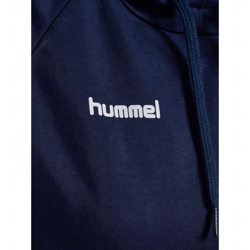 Sweat a Capuche Hummel Go Cotton Femme Bleu Marine | 721247-589