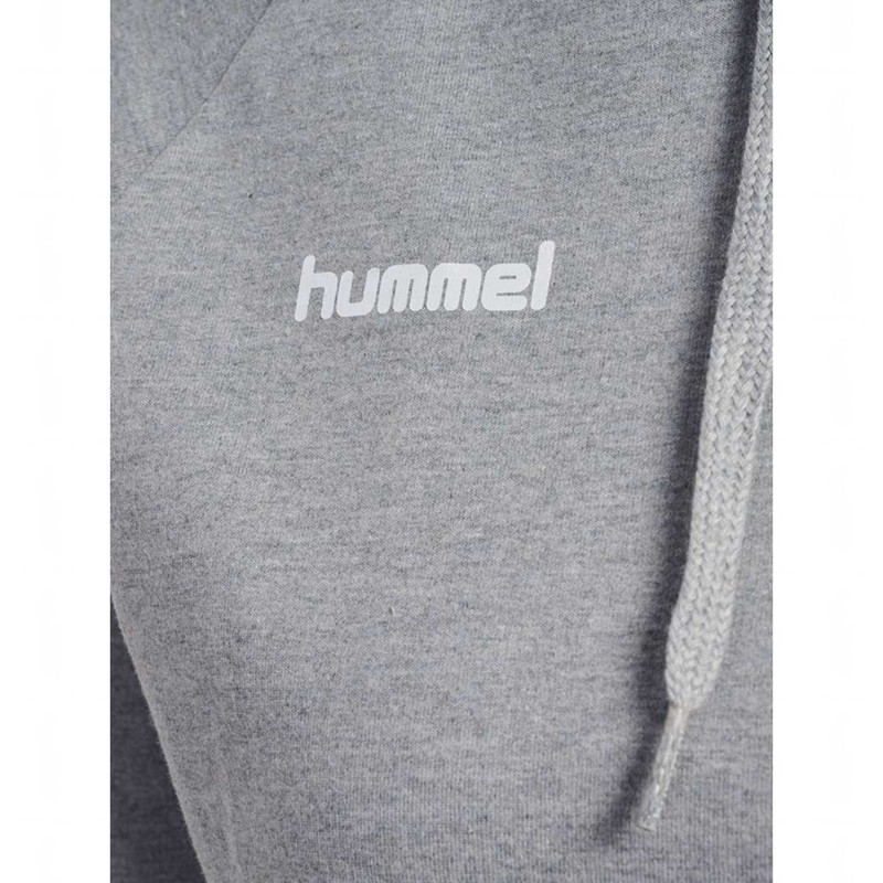 Sweat a Capuche Hummel Go Cotton Femme Grise | 060771-083