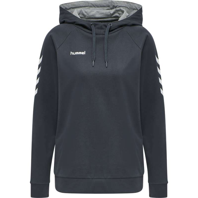 Sweat a Capuche Hummel Go Cotton Femme Noir | 578142-668