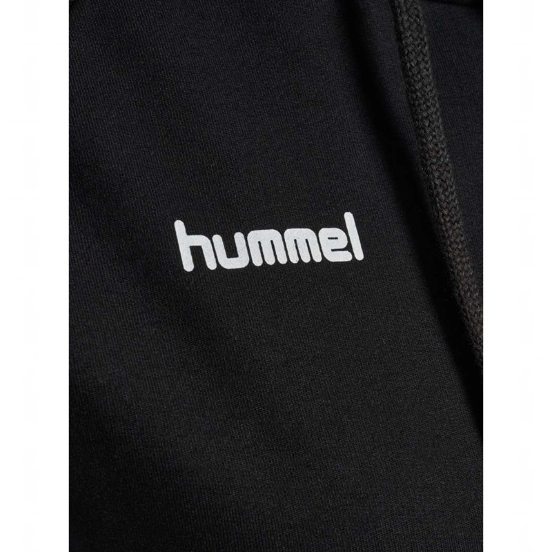 Sweat a Capuche Hummel Go Cotton Femme Noir | 392343-043