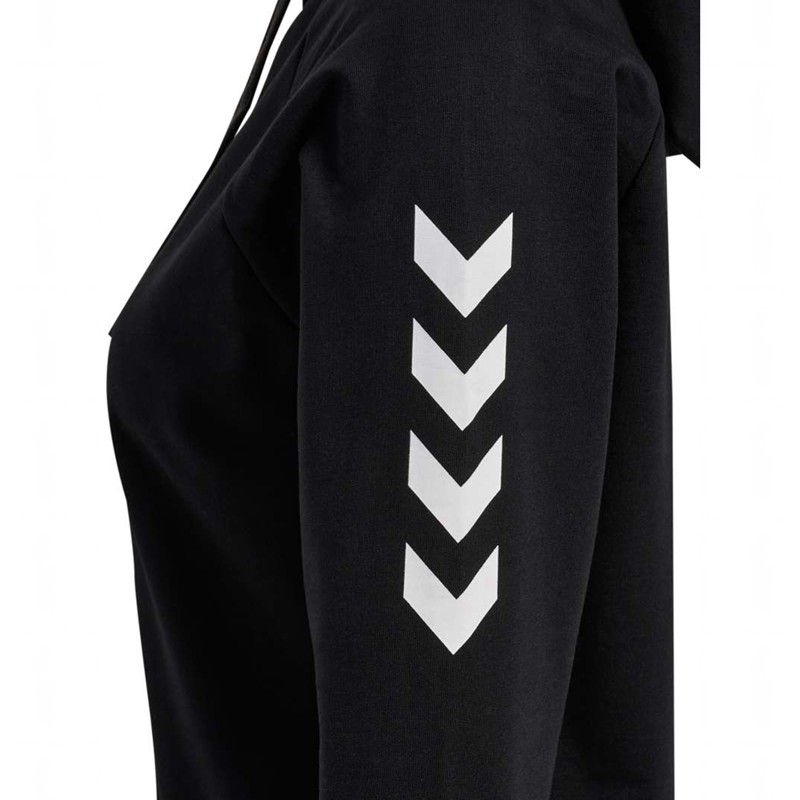 Sweat a Capuche Hummel Go Cotton Femme Noir | 392343-043