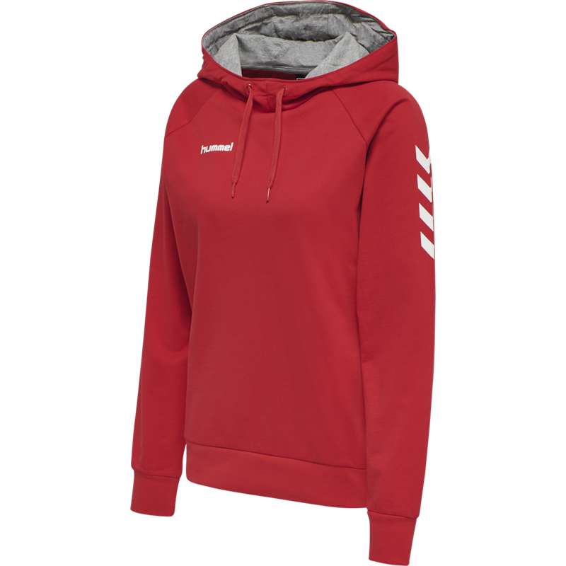 Sweat a Capuche Hummel Go Cotton Femme Rouge | 897401-896