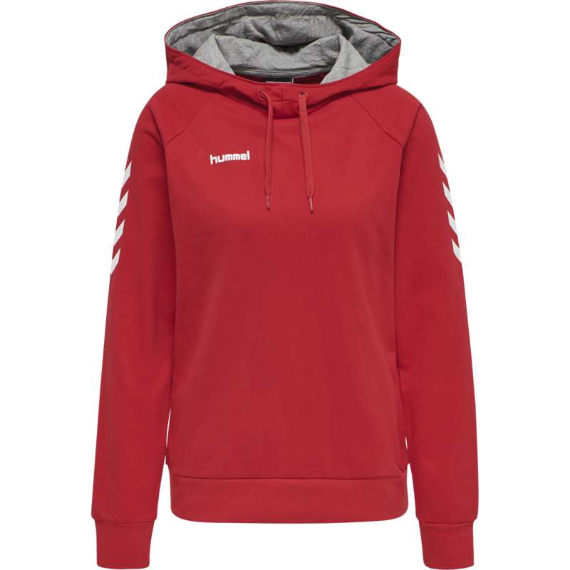 Sweat a Capuche Hummel Go Cotton Femme Rouge | 897401-896