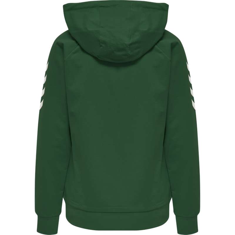Sweat a Capuche Hummel Go Cotton Femme Vert | 342721-358