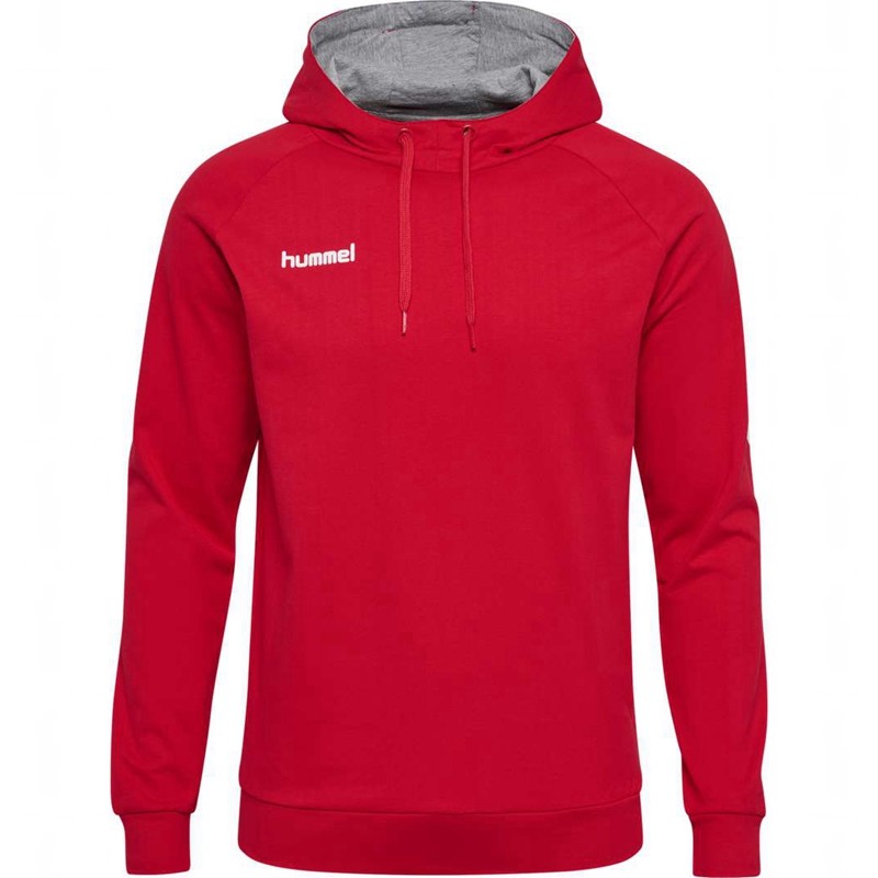 Sweat a Capuche Hummel Go Cotton Homme Rouge | 556979-284