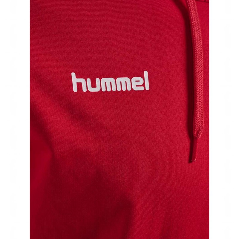Sweat a Capuche Hummel Go Cotton Homme Rouge | 556979-284