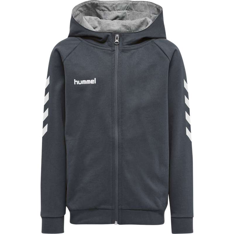 Sweat a Capuche Hummel Go Cotton Zip Enfant Noir | 517216-945