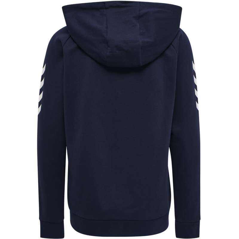 Sweat a Capuche Hummel Go Cotton Zip Femme Bleu Marine | 137902-376