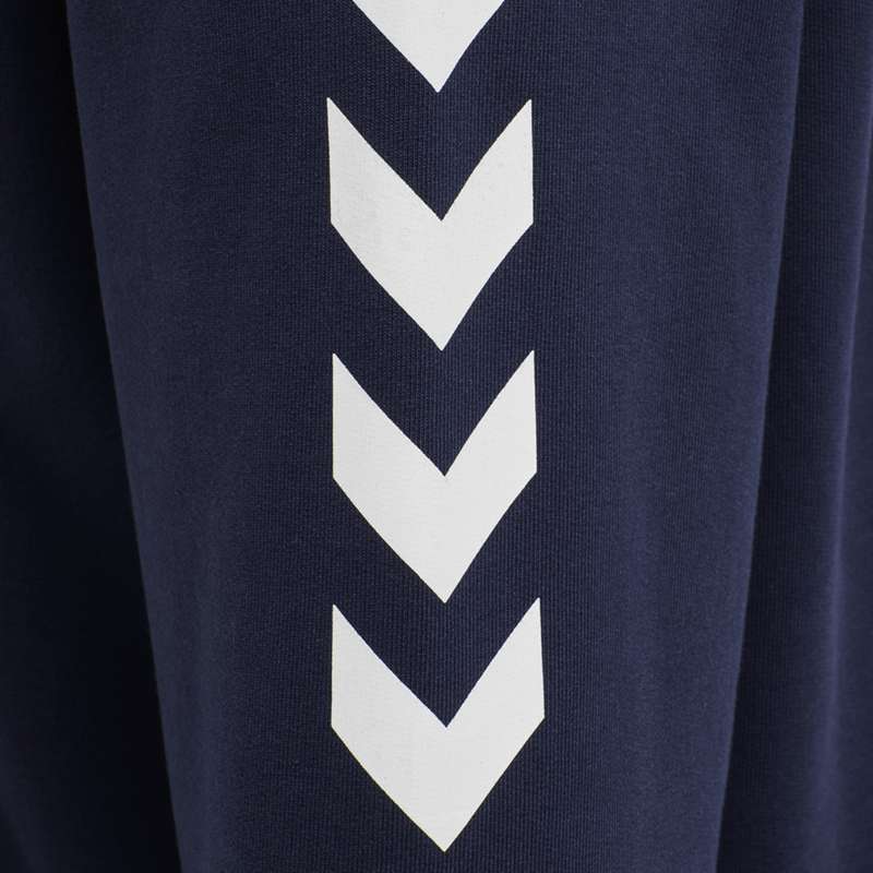 Sweat a Capuche Hummel Go Cotton Zip Femme Bleu Marine | 137902-376